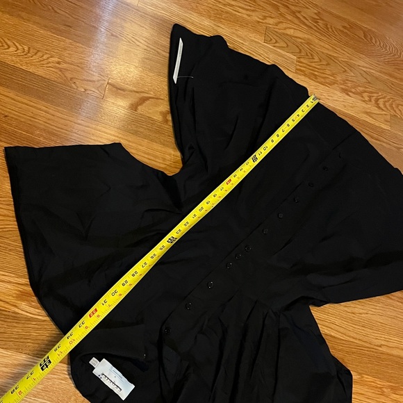 Anthropologie x Exquise The Tobie Button-Front Pleated Shirt Dress Mini Sz M NWT - Picture 9 of 13